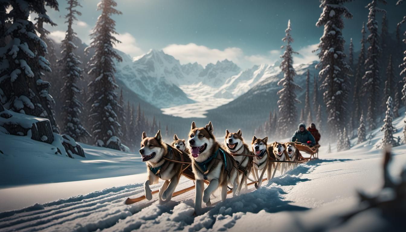 Mush!  by @Magic Picture Forge