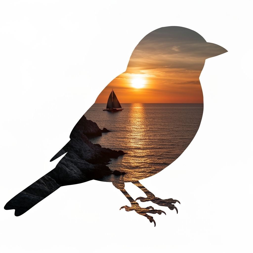 Jack Sparrow Double Exposure with Black Pearl Landscape