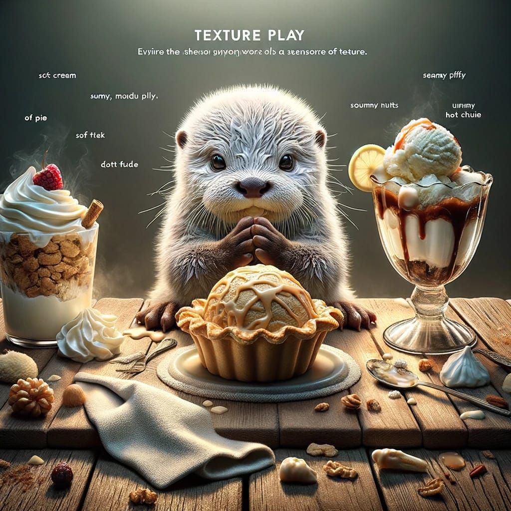 baby otter's food world