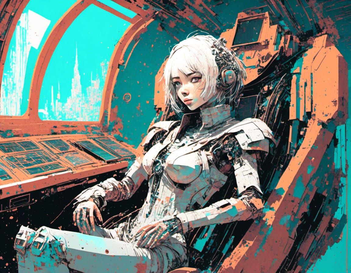 mecha/cyborg anime girl : r/StableDiffusion