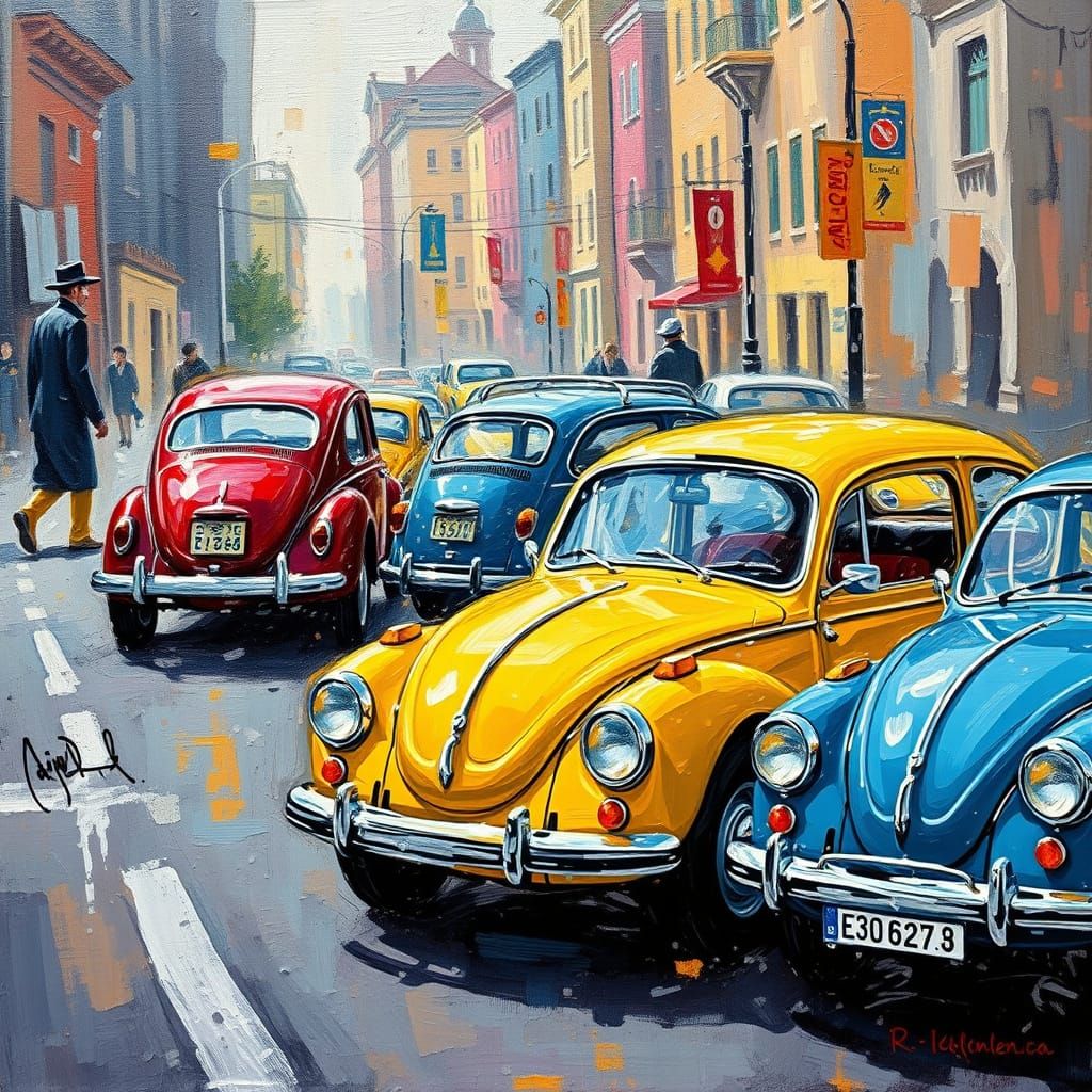 Parking in Europe Has Always Been a Challenge!  by @Janet Brien