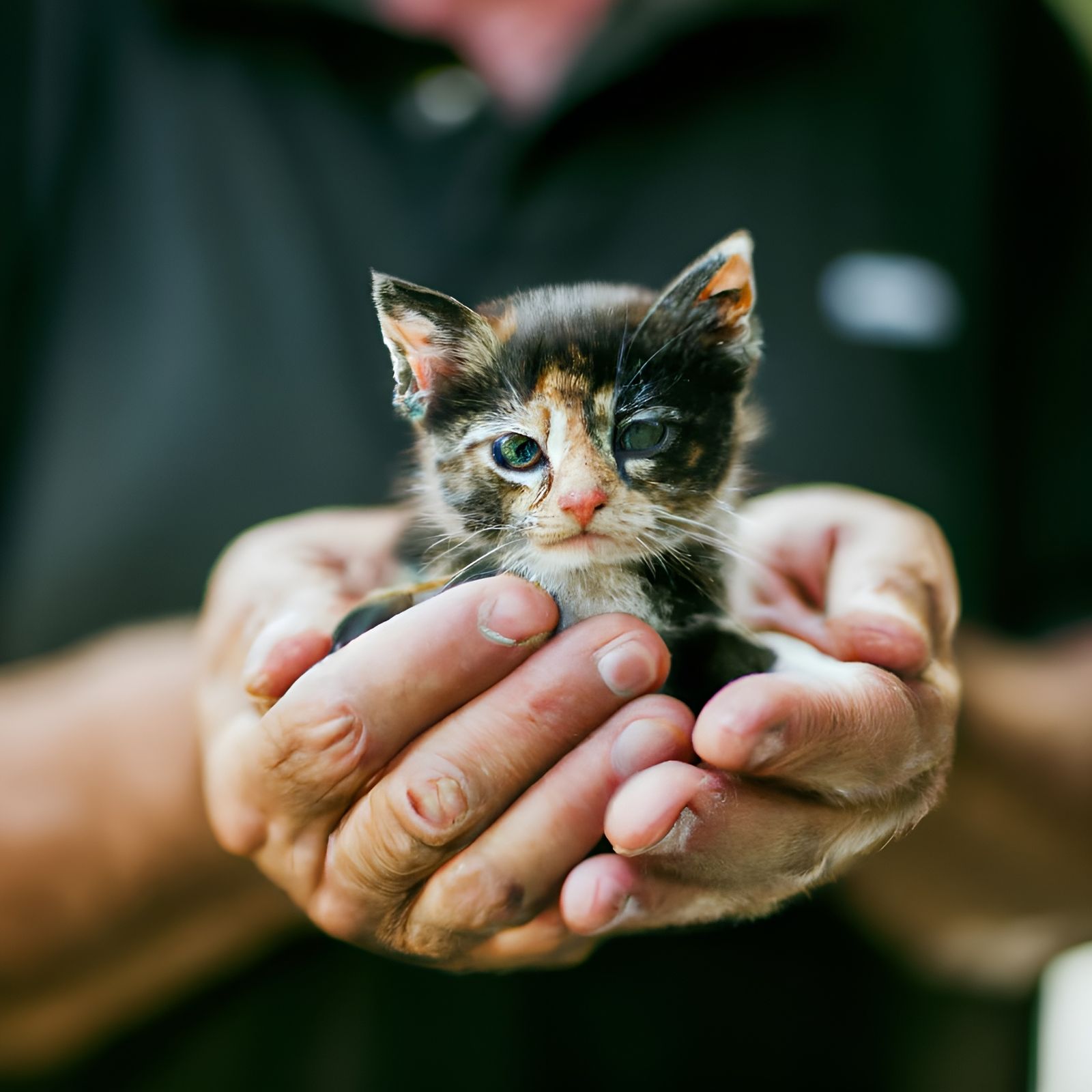 In safe hands.  by @Doctor Palkinton