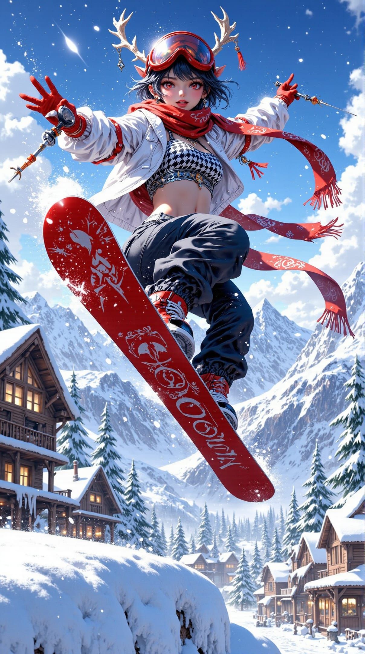 Backdoor the Professional Snowboarder