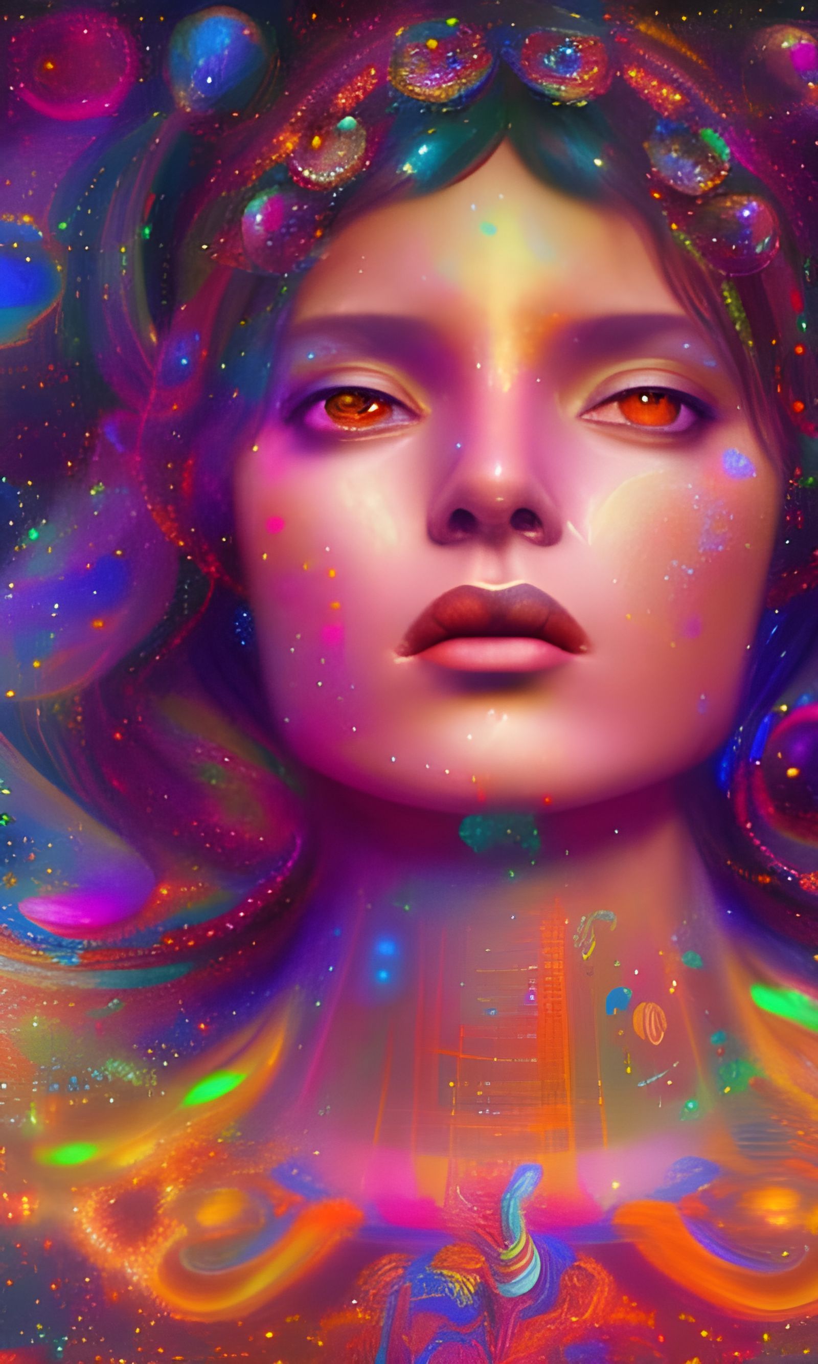 Goddess of Fortune - AI Generated Artwork - NightCafe Creator