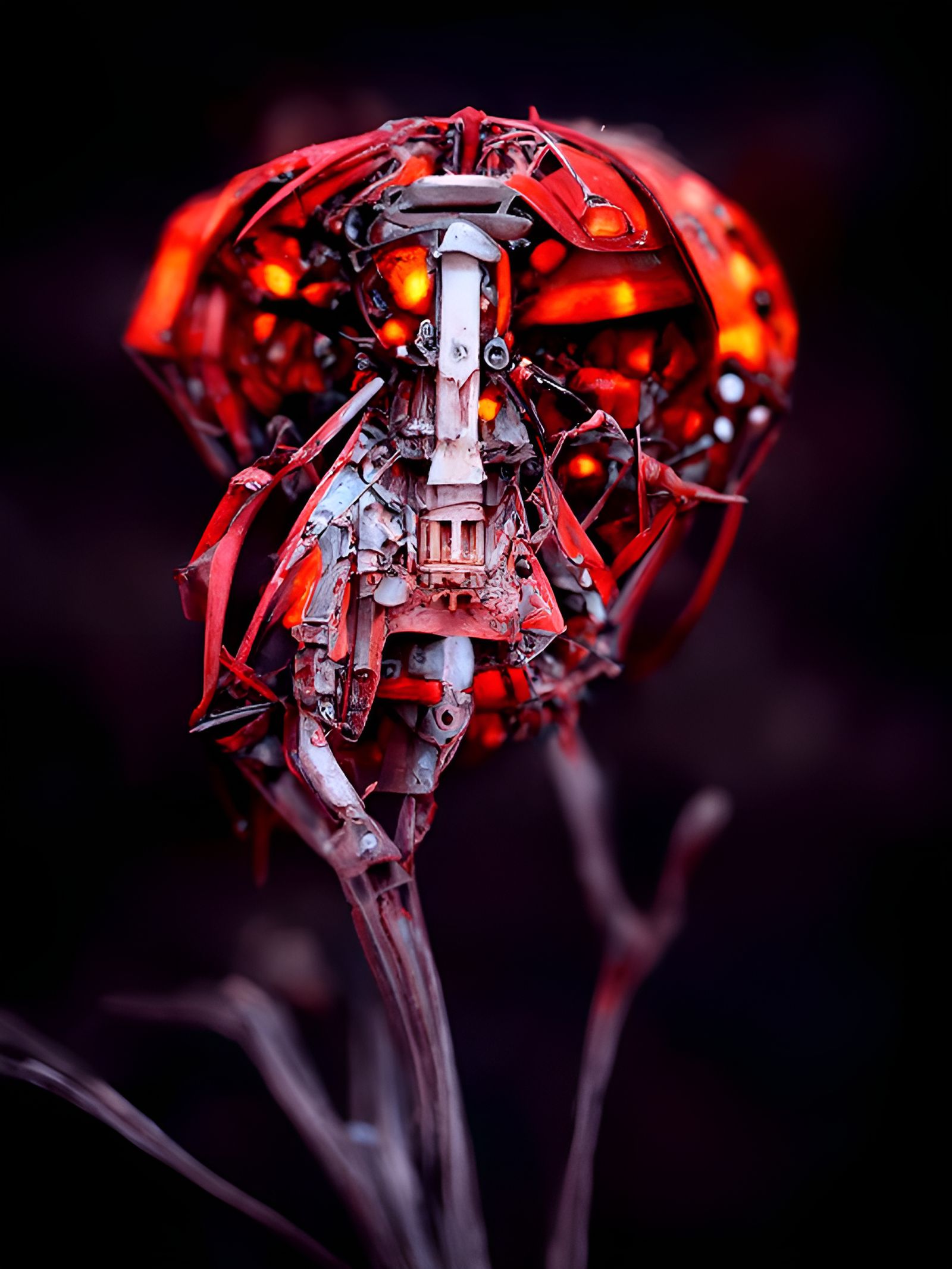 Mecha Biopunk Jellyfish Ai Generated Artwork Nightcafe Creator