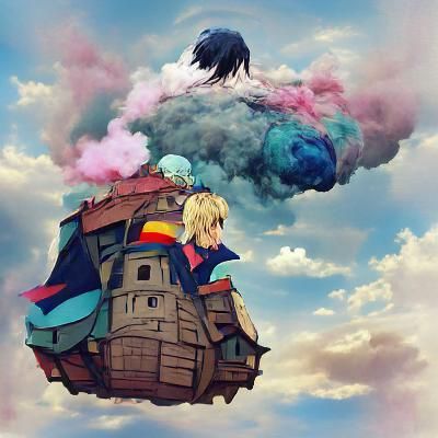 Howl's Moving Castle AI Art Style: Exploring Magical Aesthetics - Howl's  Moving Castle Stable Diffusion - Howl's Moving Castle DeepArt