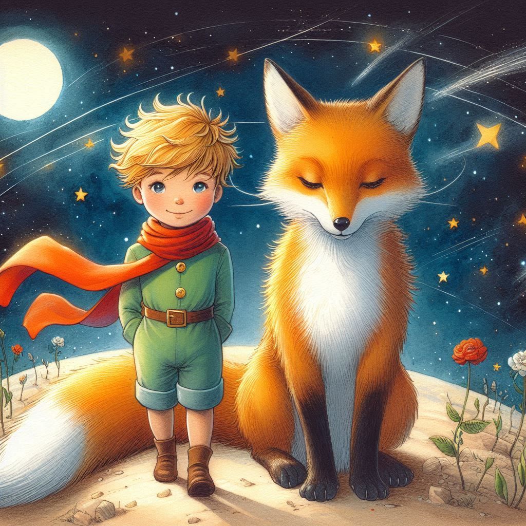 I am wild, your Rose beautiful and selfish... And you little...