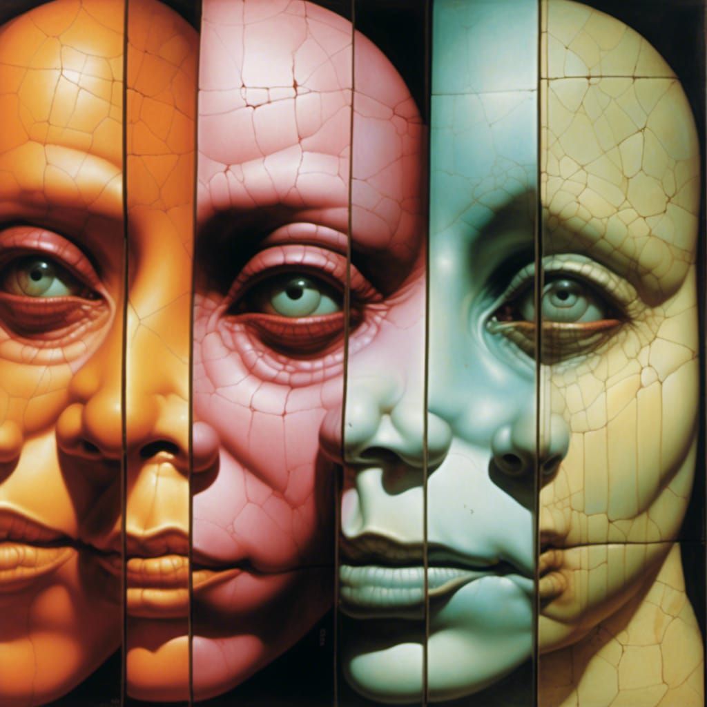 Ethereal Portrait Inspired by Melmoth, Rockwell and Hess