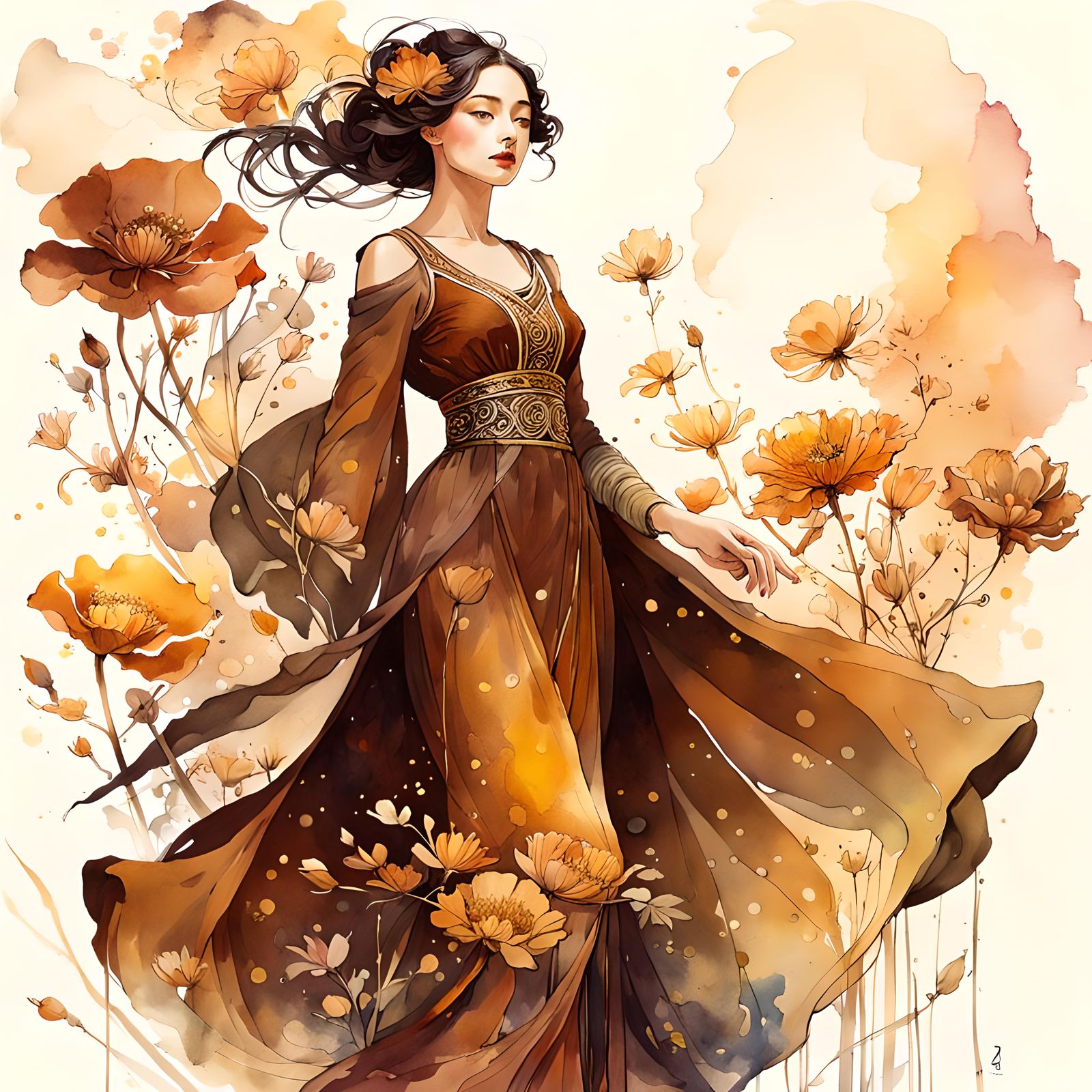 Golden Brown  by @Finyan