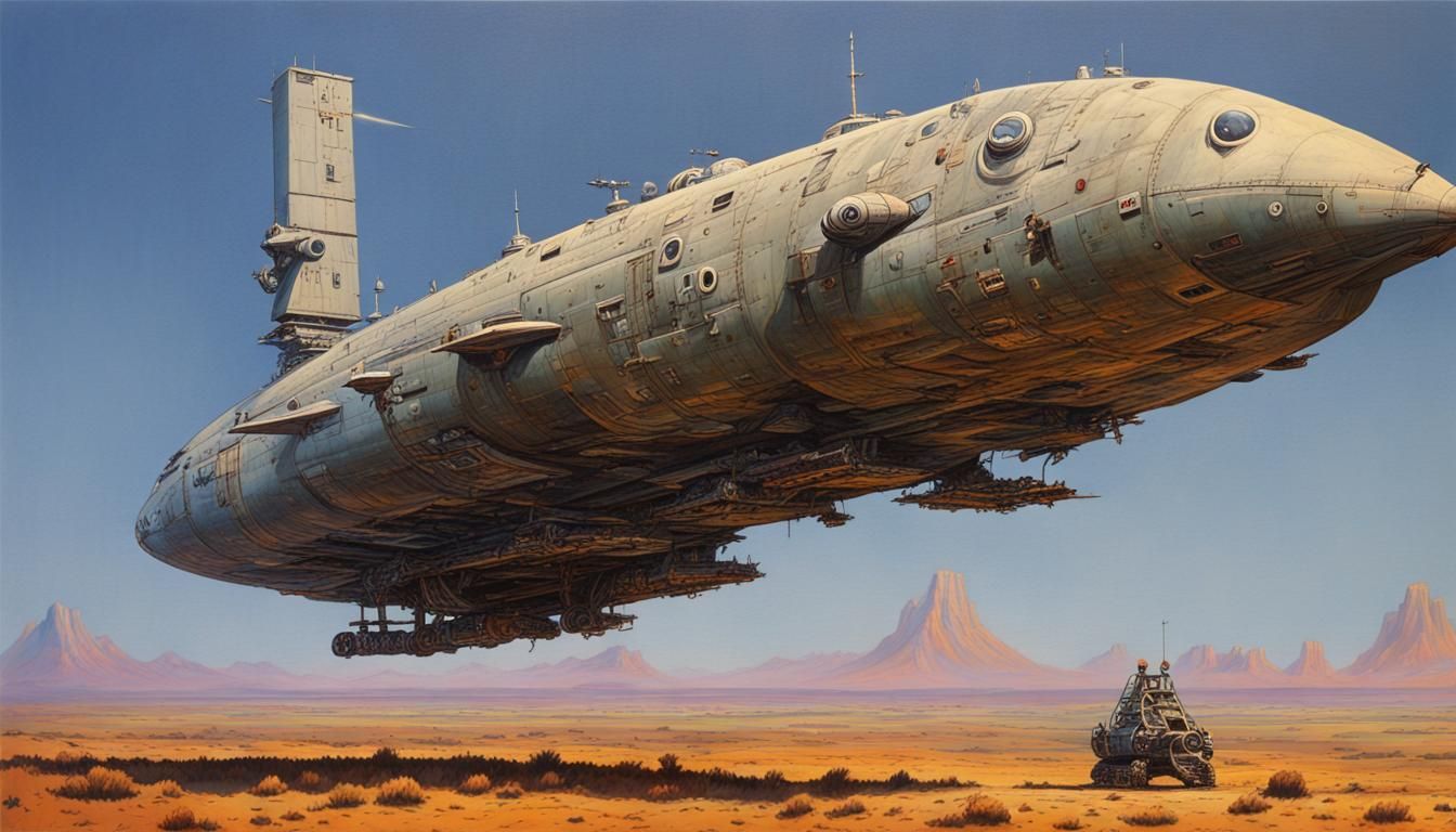 Art in the style of  Tim White