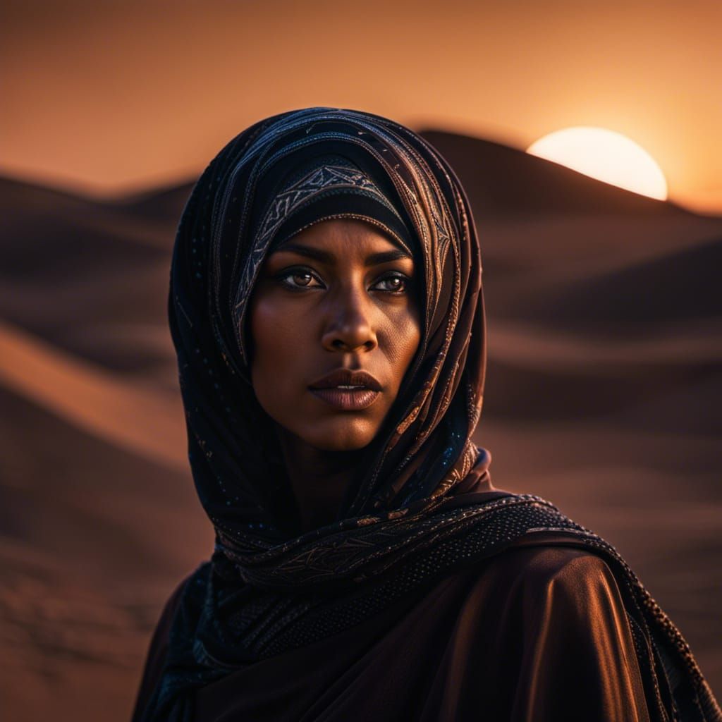 The beduin woman  by @PlatypusPunk