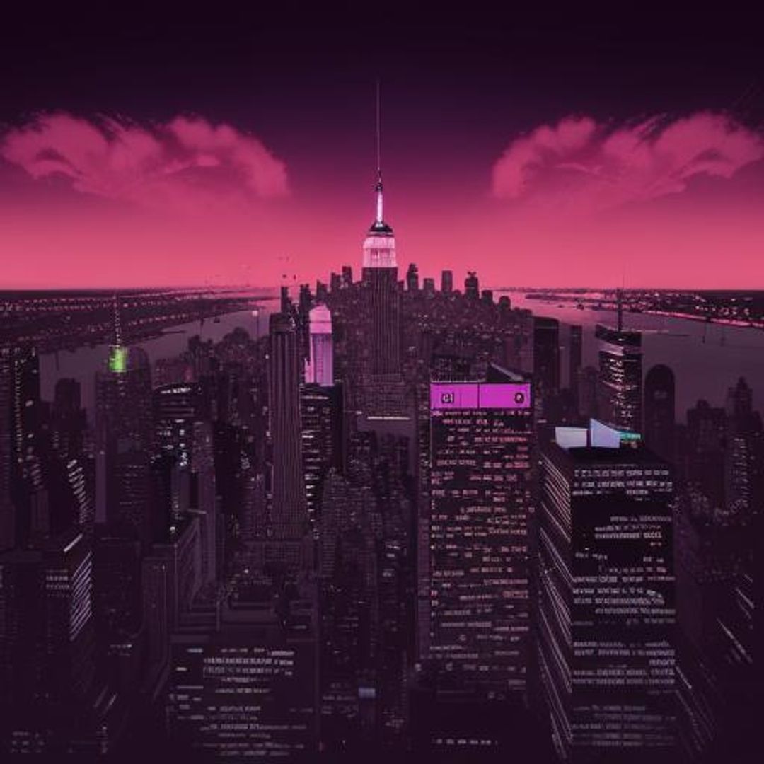 New York City skyline - AI Generated Artwork - NightCafe Creator