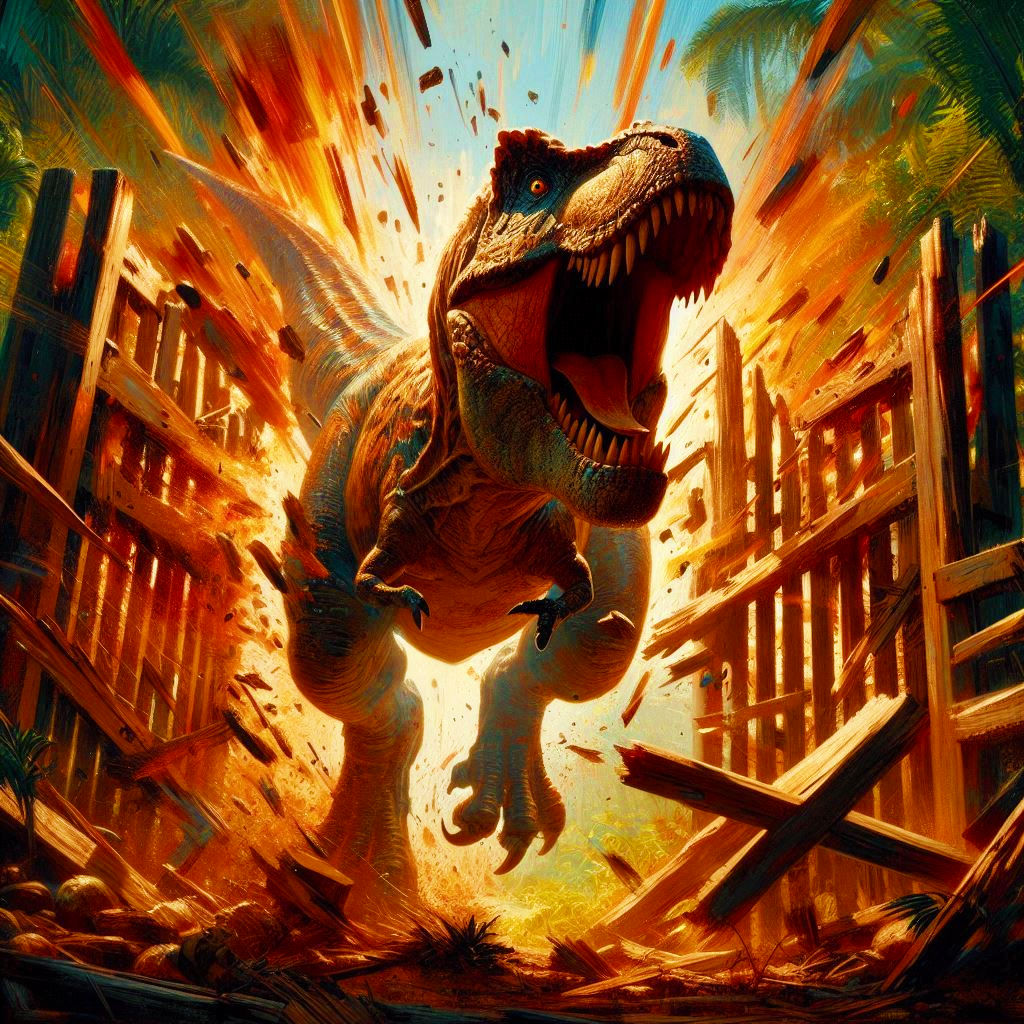 Attack of the Tyrant Lizard King