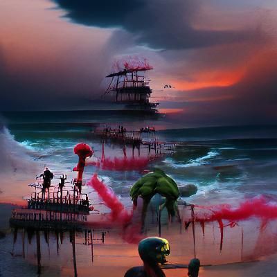 Plastic beach