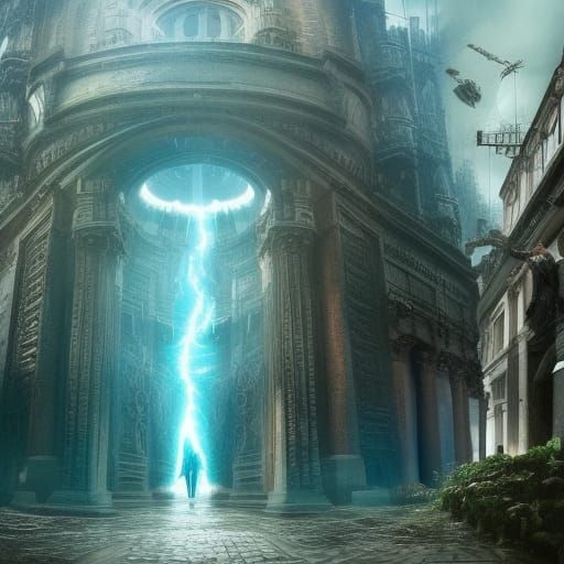 Reality vs Time Traveling Portal  by @IzukuMidoriya _Villain_