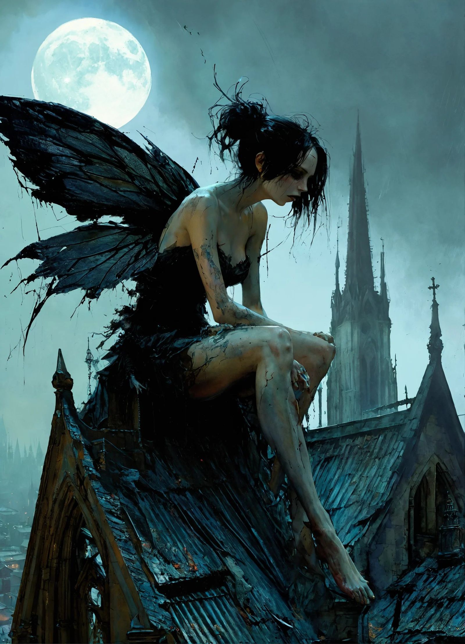 Where does a fairy despair when love is gone - Broken fairie...