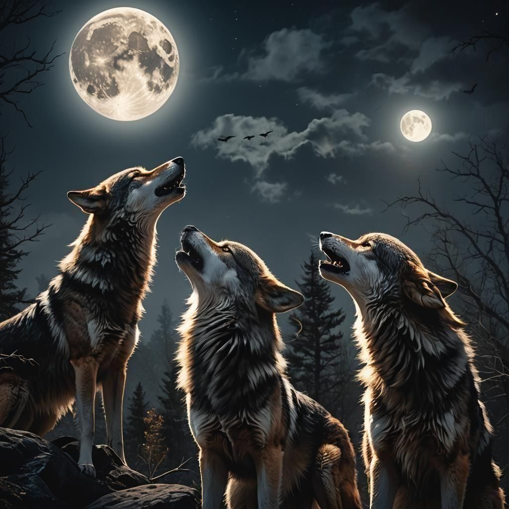 echos of the moon  by @Morgan