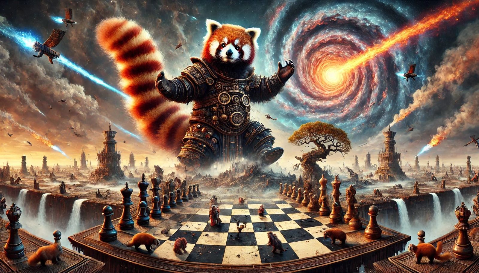 Red Panda - The Cataclysmic Reign of the Crimson Titan