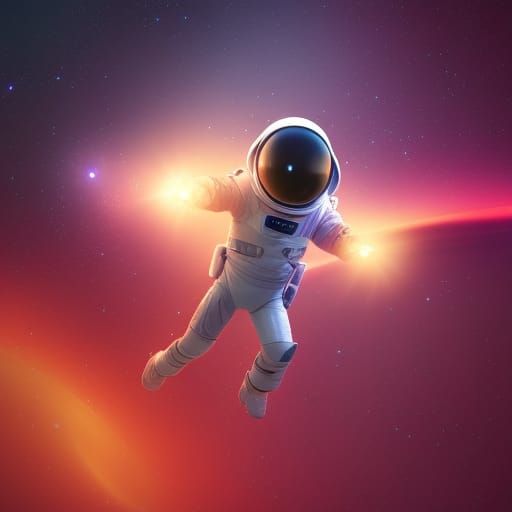 Astronaut in space