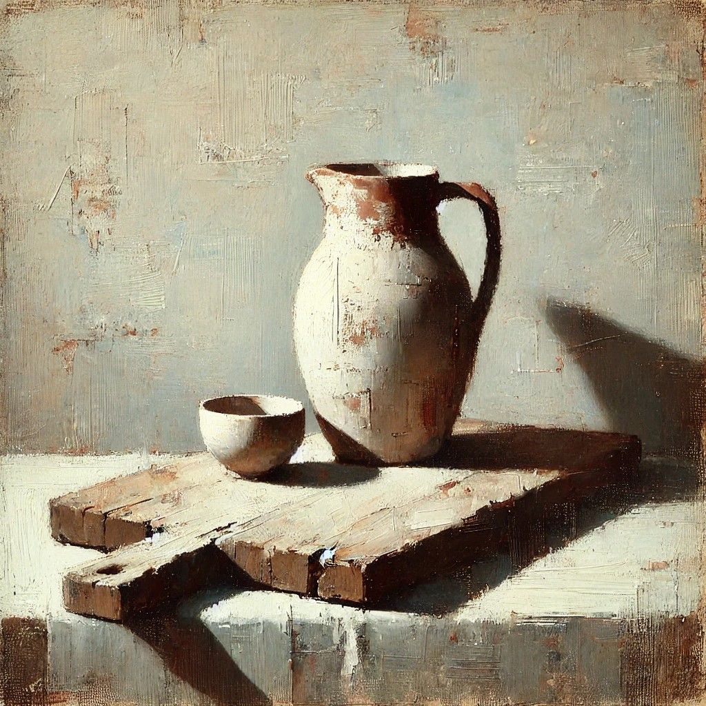 Still Life (Pitcher and Board)