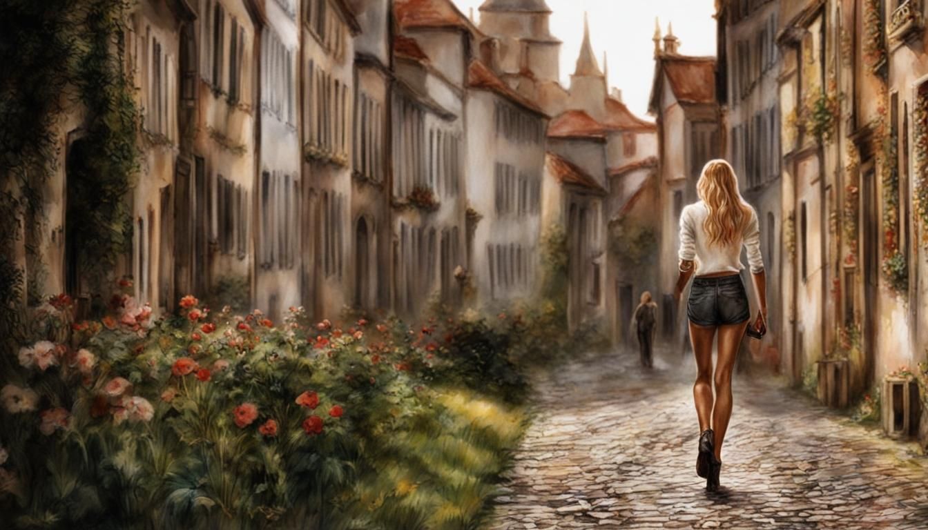 walking in Bruges