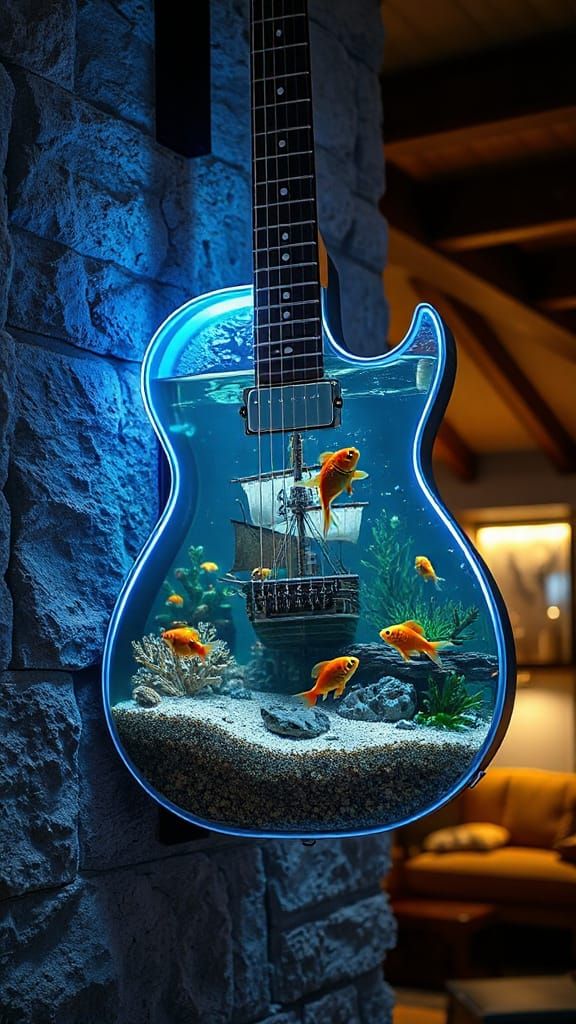 Aqua Guitar's  by @Imvlad