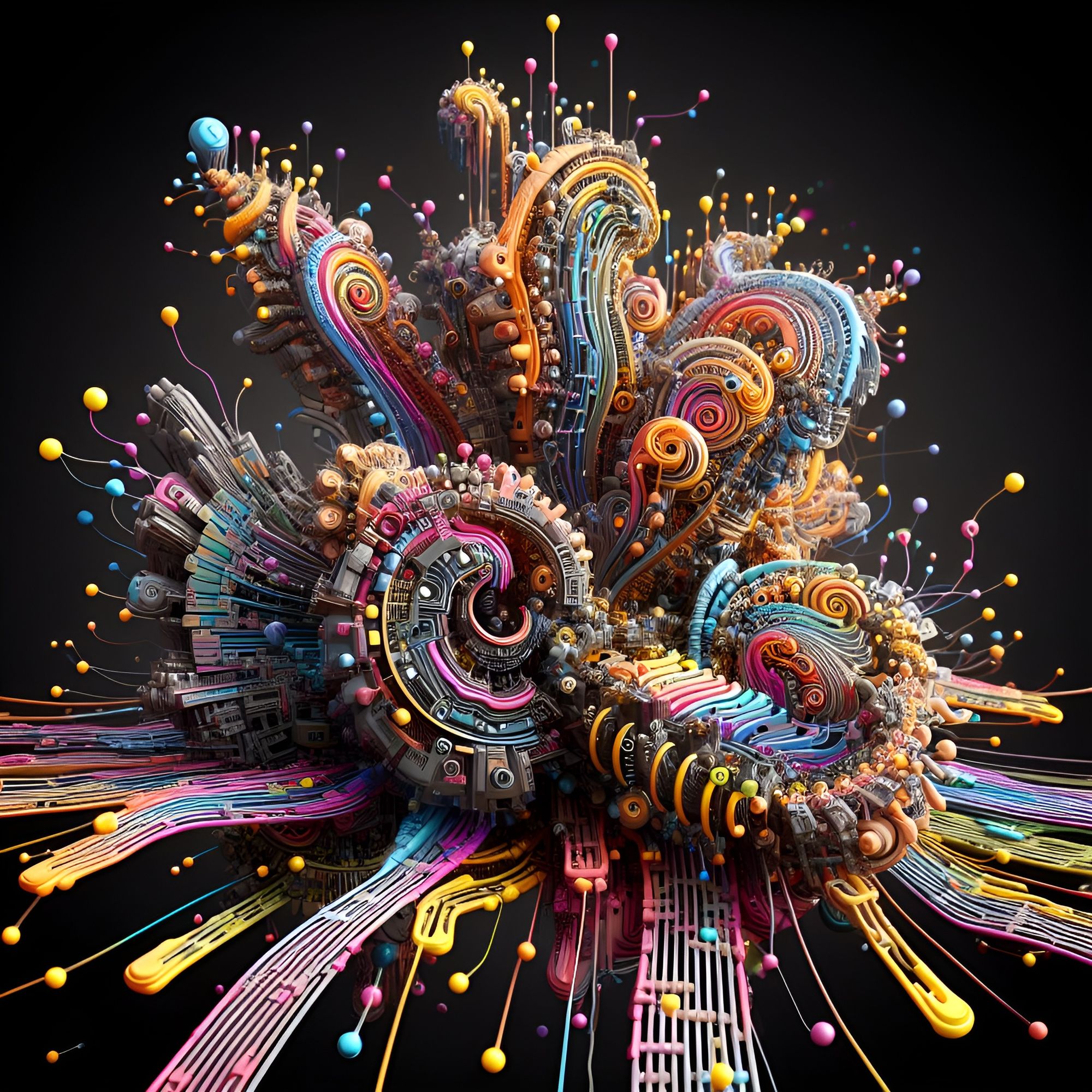 Dall-E 3 Fractal Structure (31oct - 06nov23) - AI Generated Artwork ...