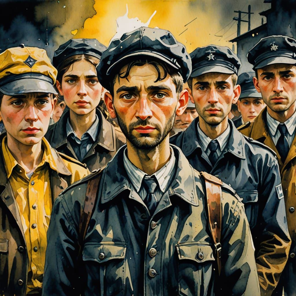 Jews in Auschwitz Share Symbol of Solidarity and Hope