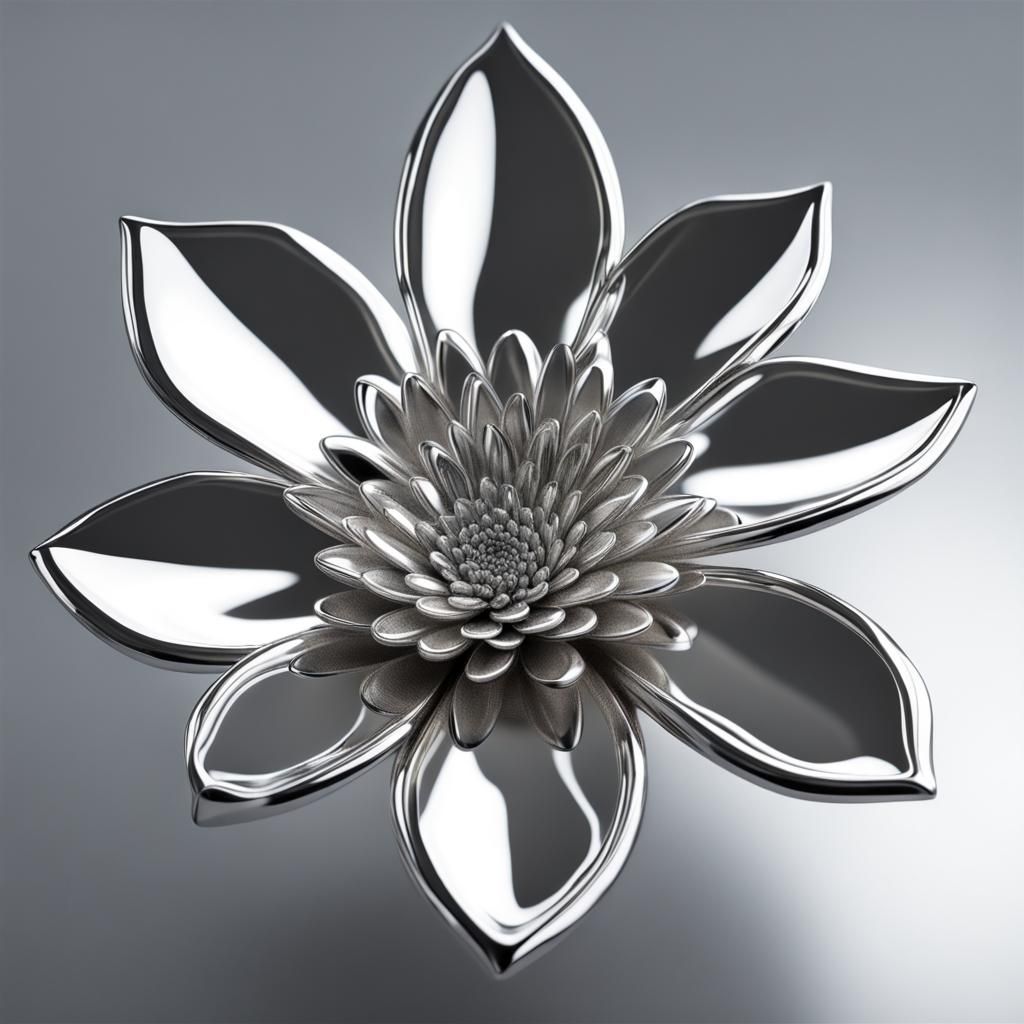 metal flower