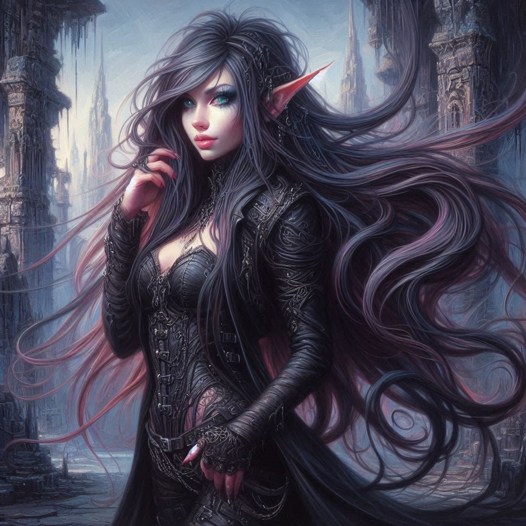 Gothic Elven Rogue