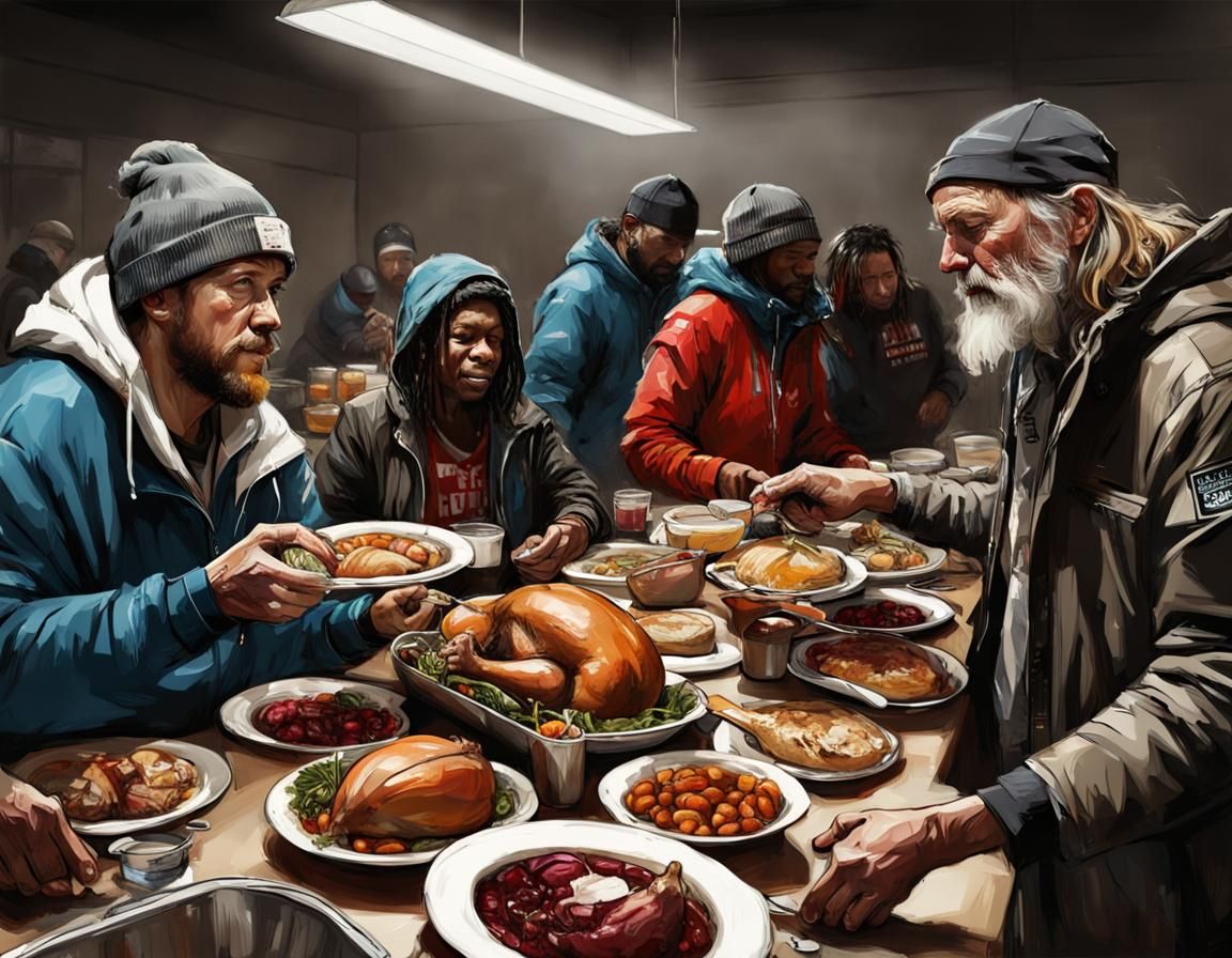 A time to give thanks, and a time to remember others.  by @Shywolf