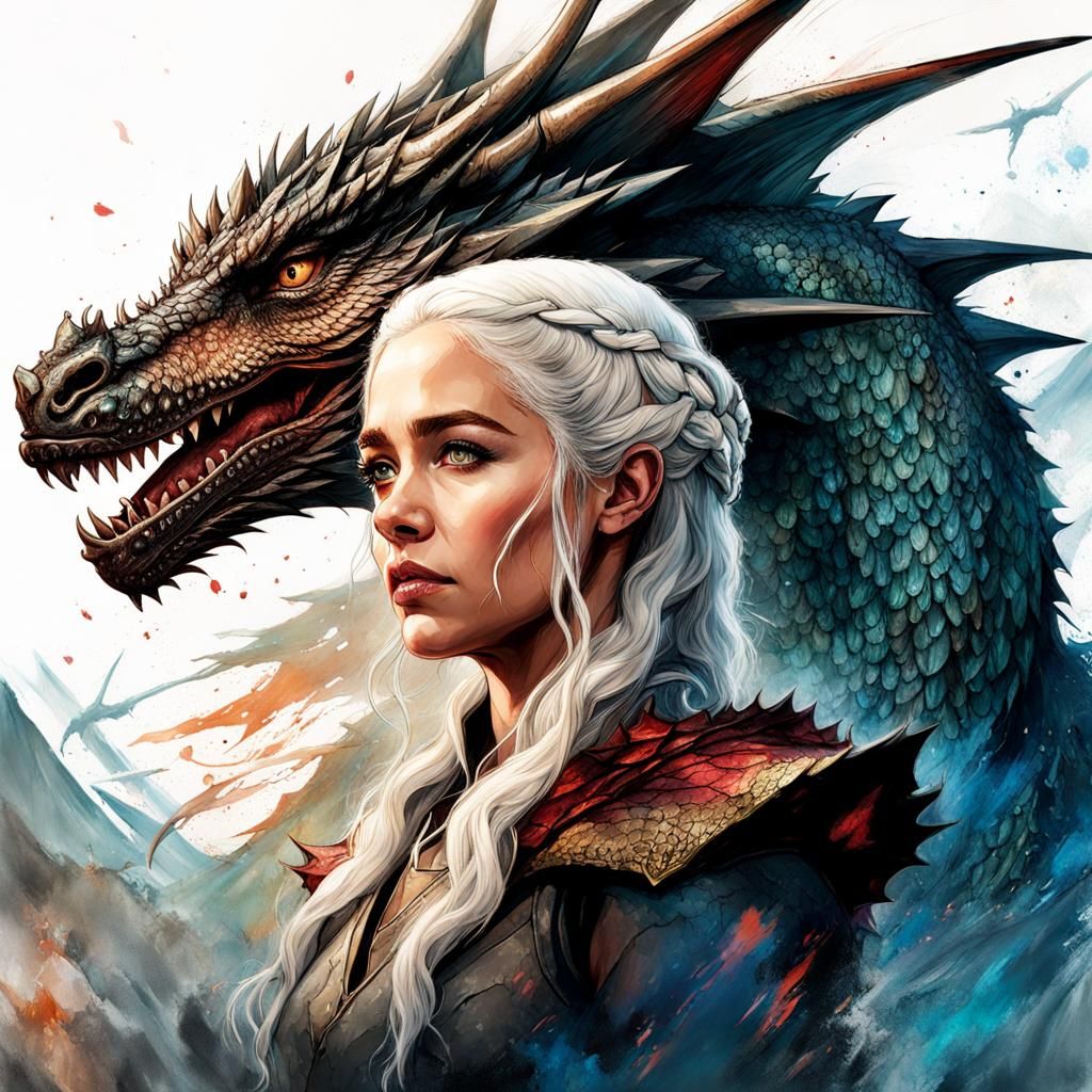 Daenerys Targaryen - AI Generated Artwork - NightCafe Creator