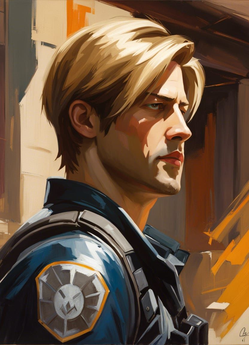 Leon S. Kennedy from Resident Evil as Overwatch character! - AI Generated  Artwork - NightCafe Creator