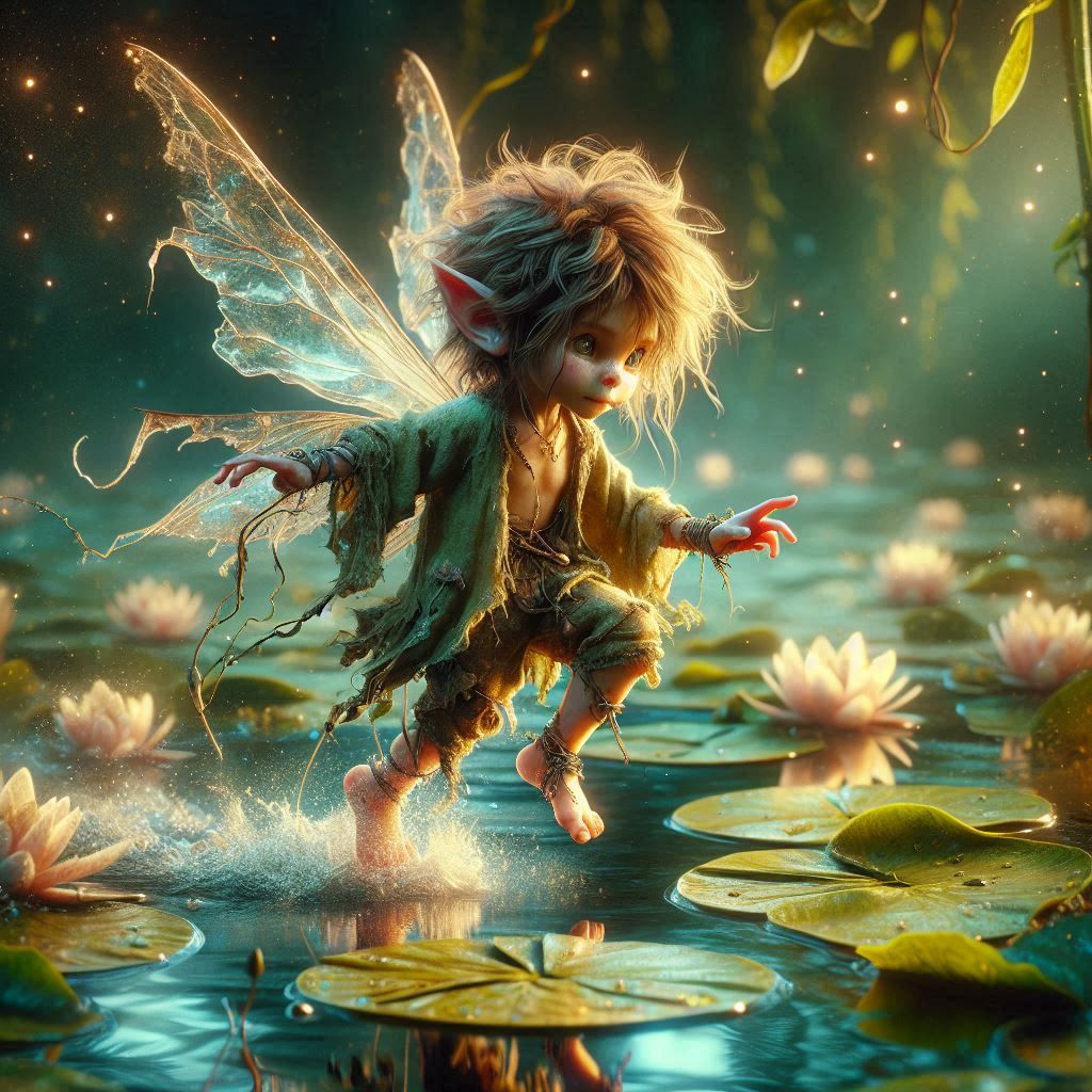 Playing hippity hops