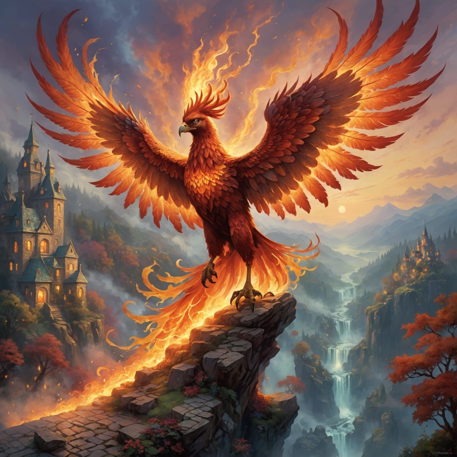 Fire phoenix 