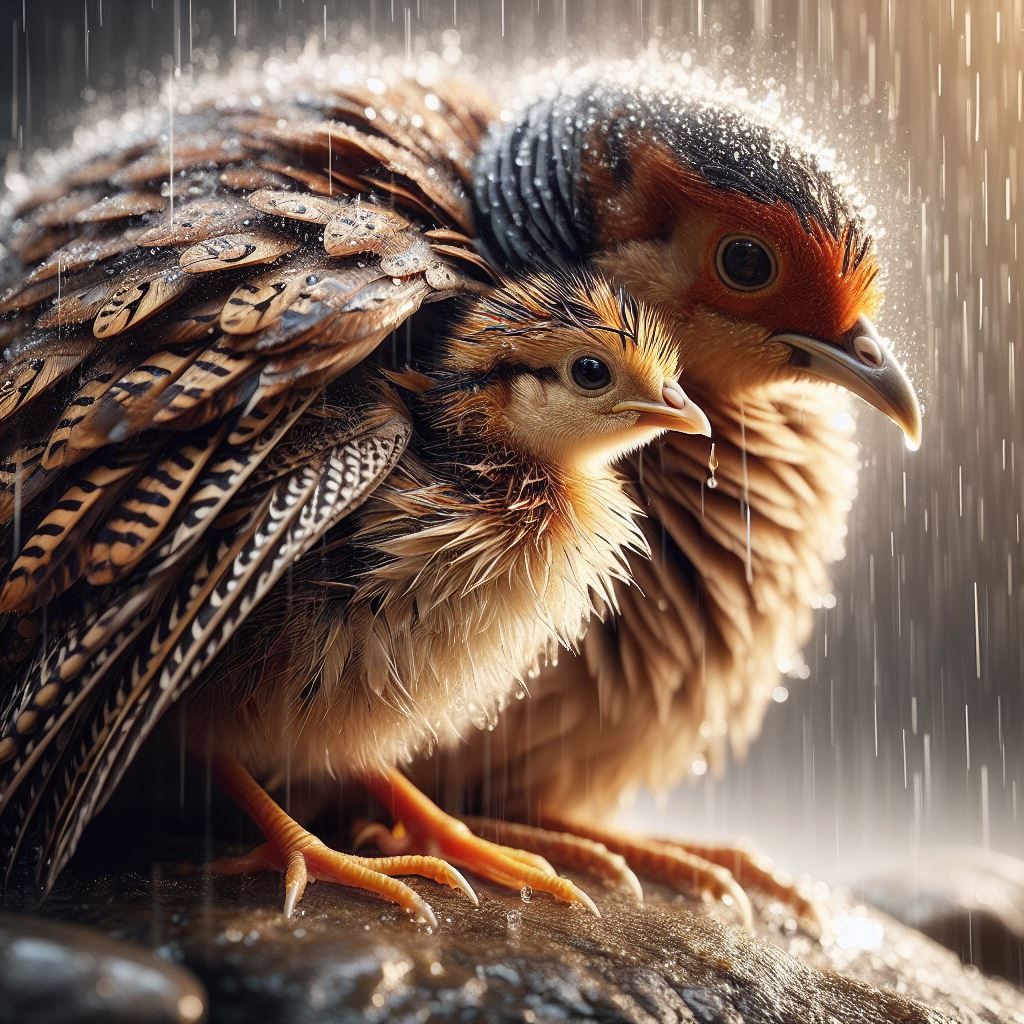 Staying dry  by @Dmitri