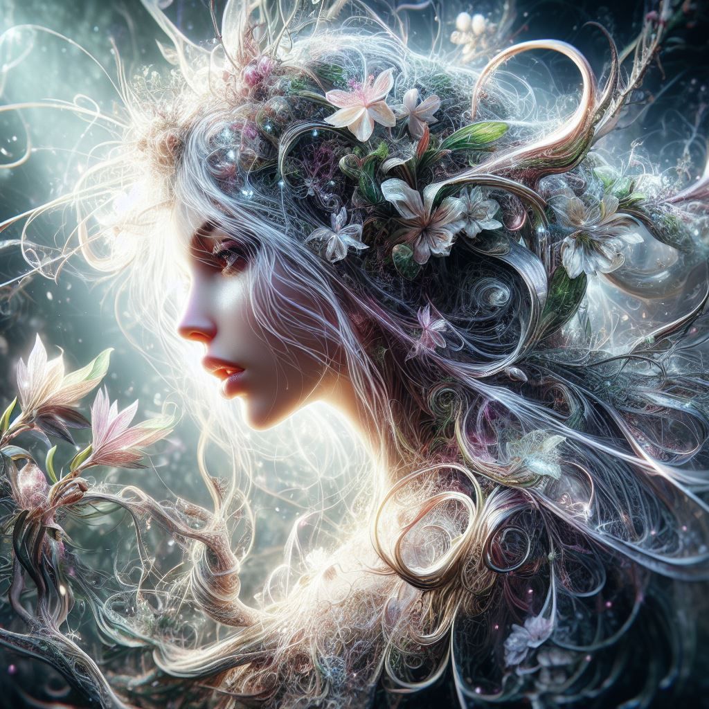 female in fantasy world