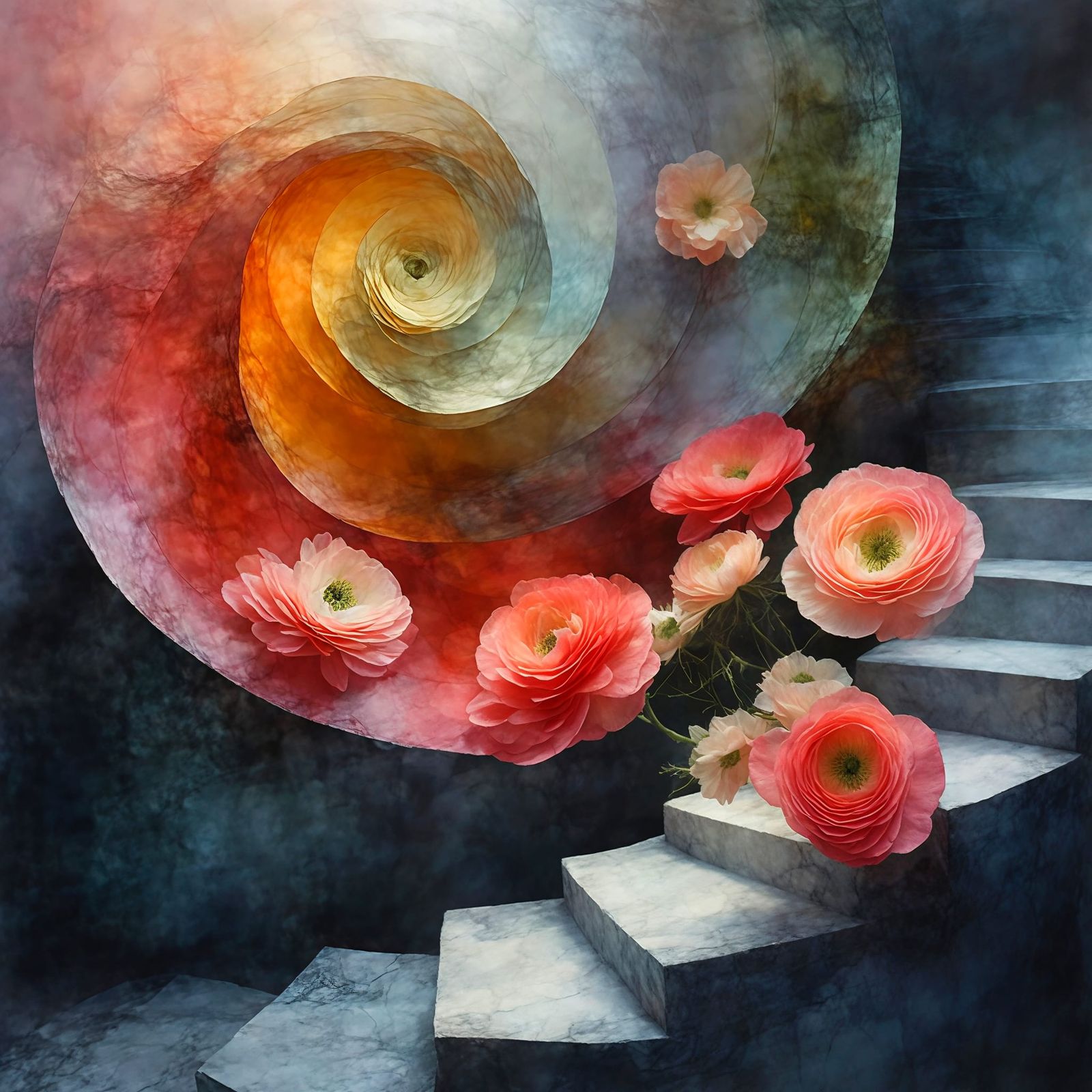 Fun with SD3.5 - Flowers!