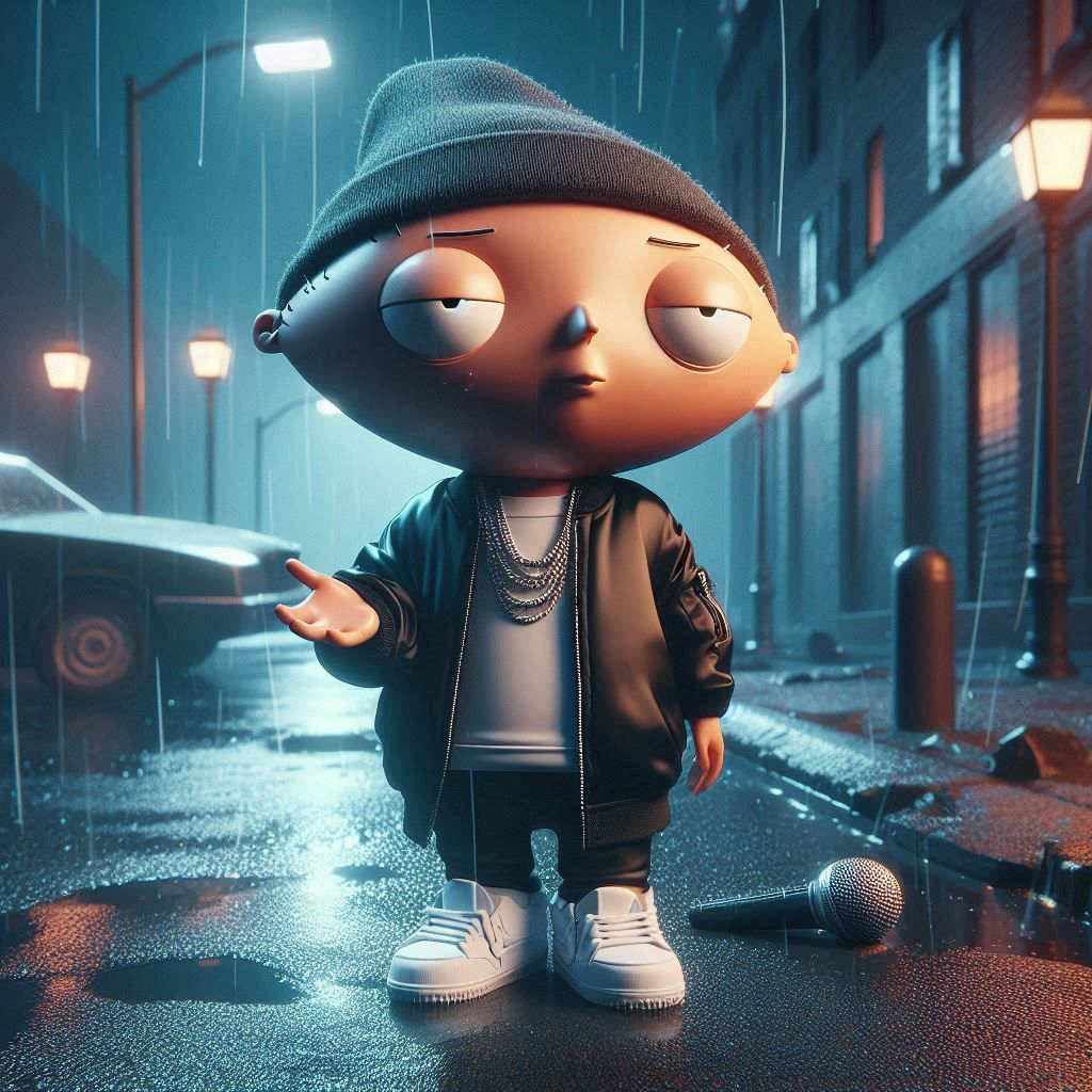Stewie In The Street