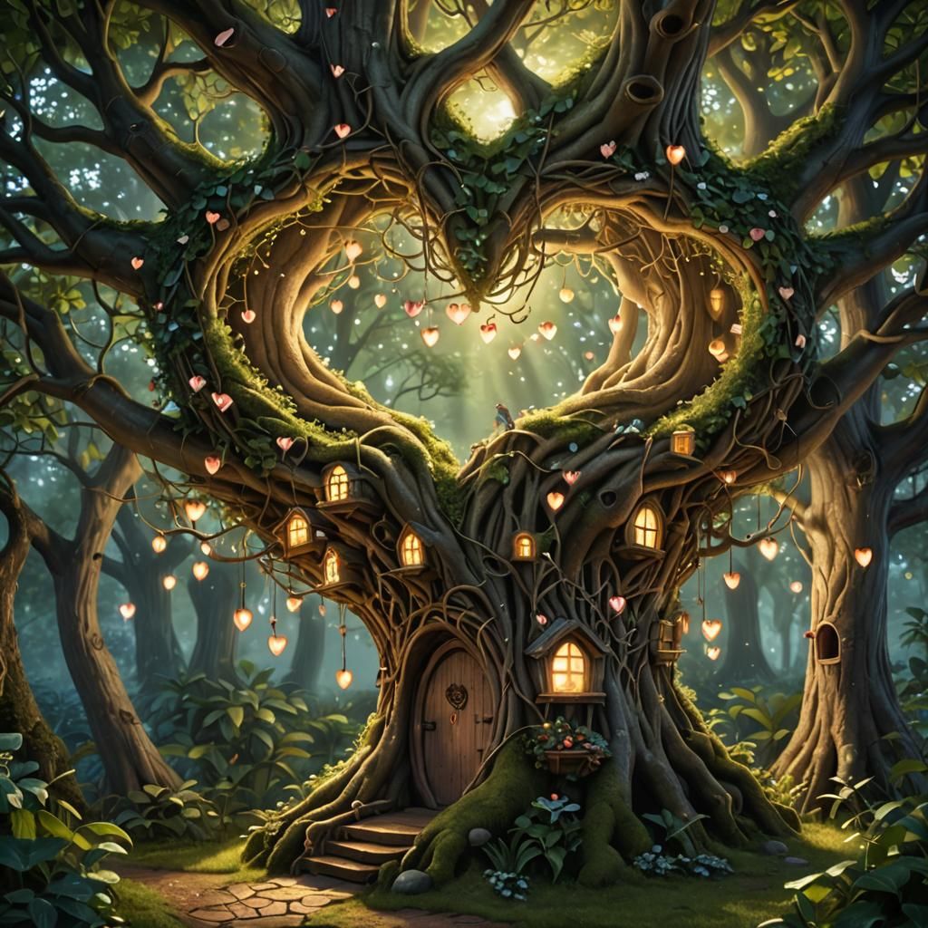 Valentine Treehouse   by @Billybob Thornton