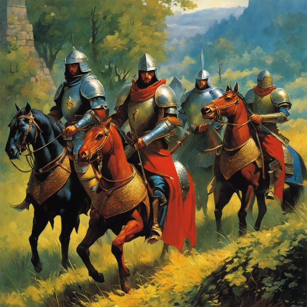 Medieval armored combat, buhurt armor,  by Richard Michael G...