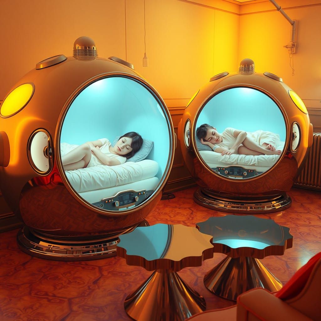 Sleep Capsules  by @Felicita Atumanera