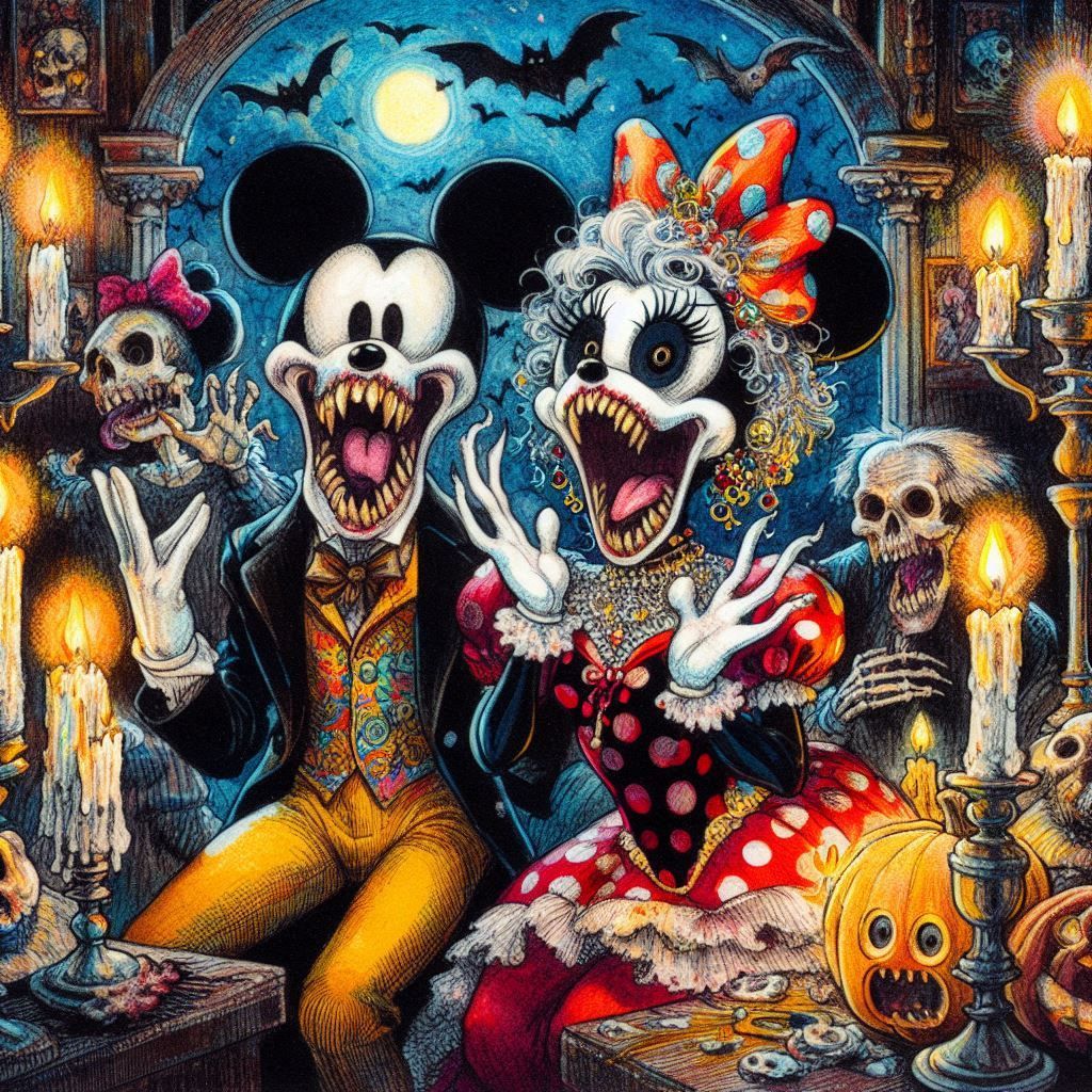 Mickey and Minnie’s House of Horrors