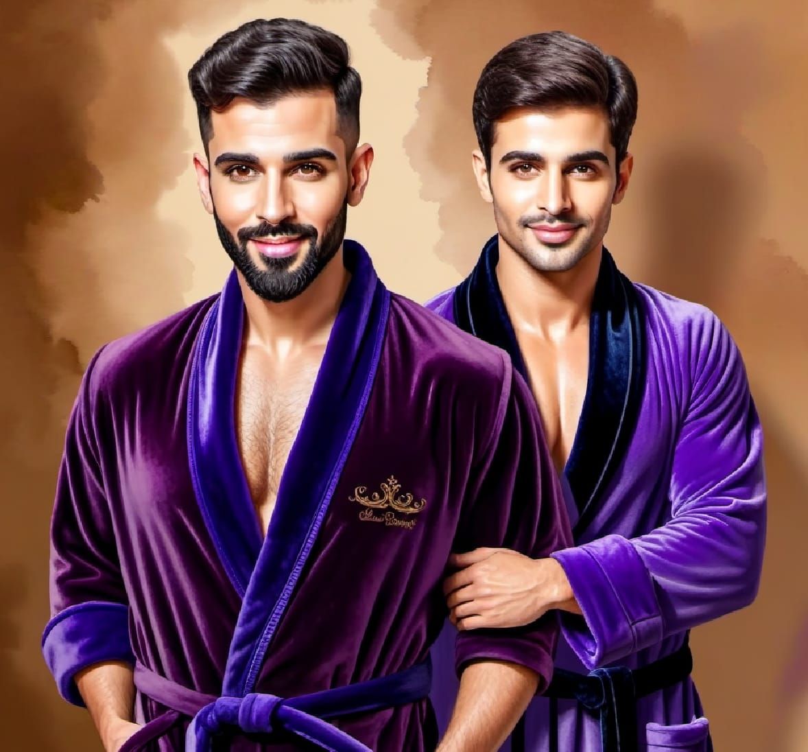 Ardî  and Hanûn, a sweet couple