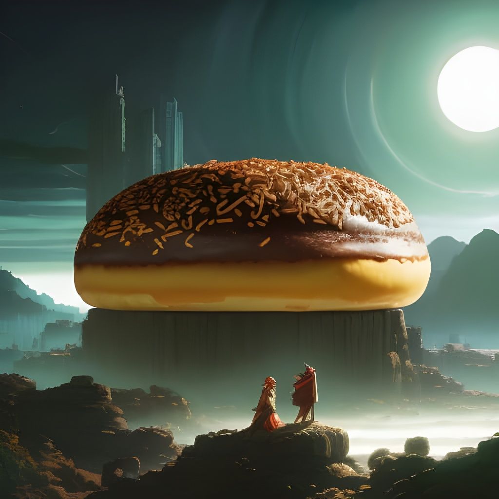 Ancient doughnut god