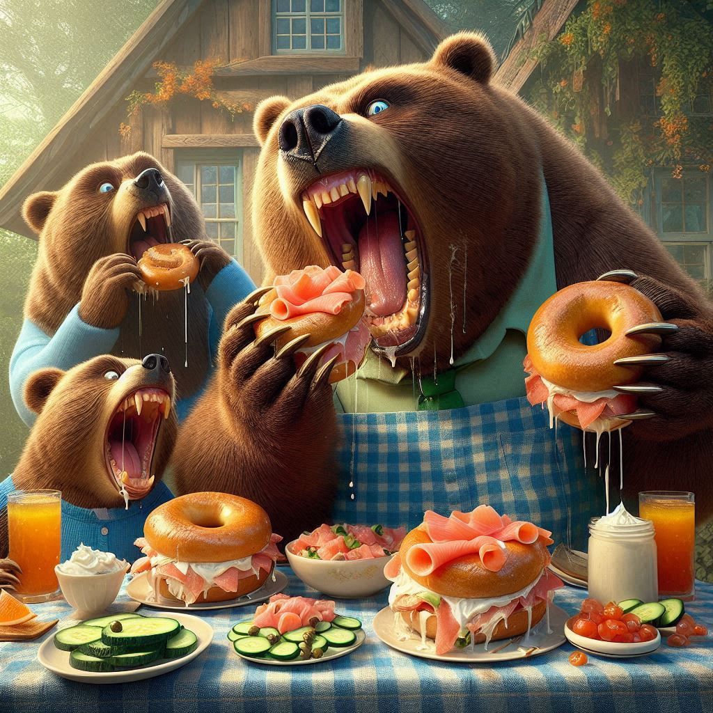 Goldi Lox and the three bears