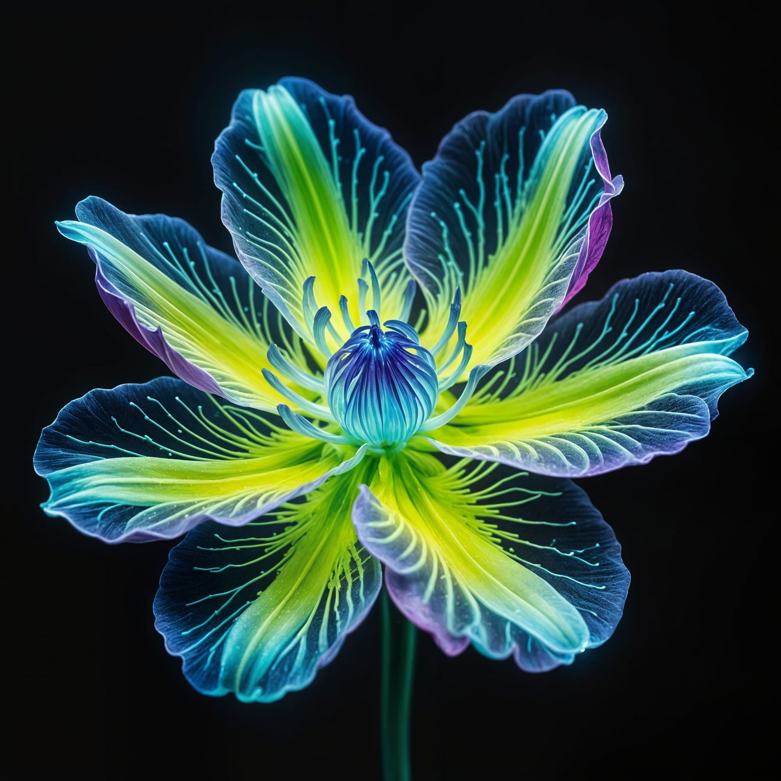 Fluorescent Bloom  by @Oblique Lens