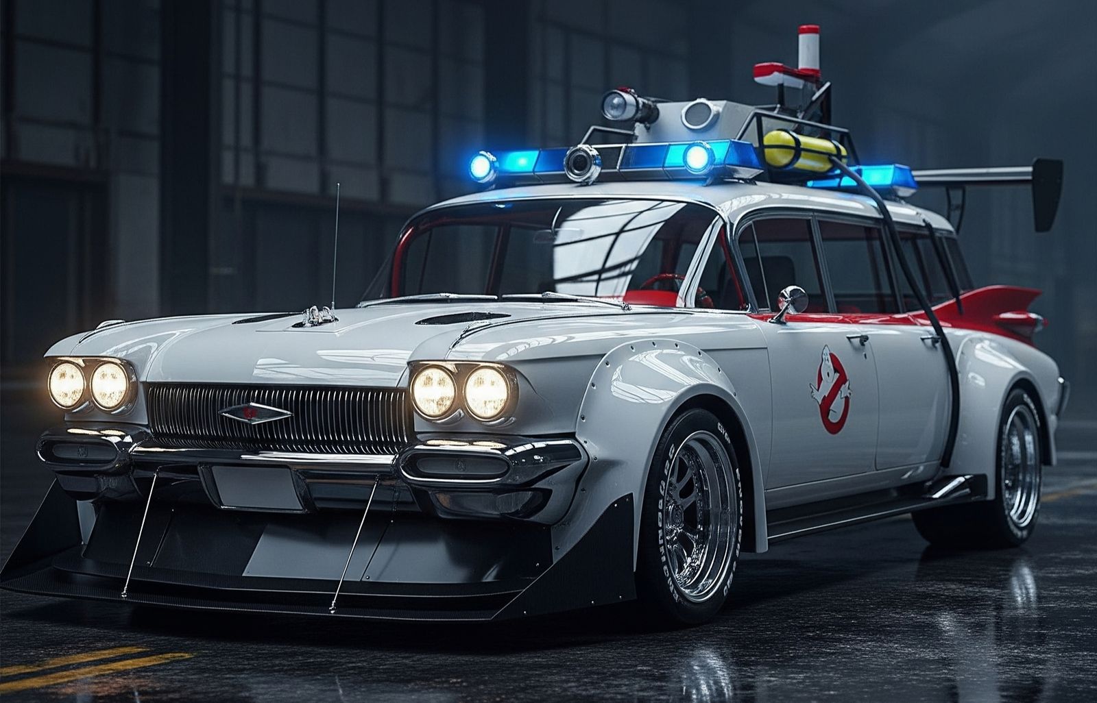 Racing and ghostbusting