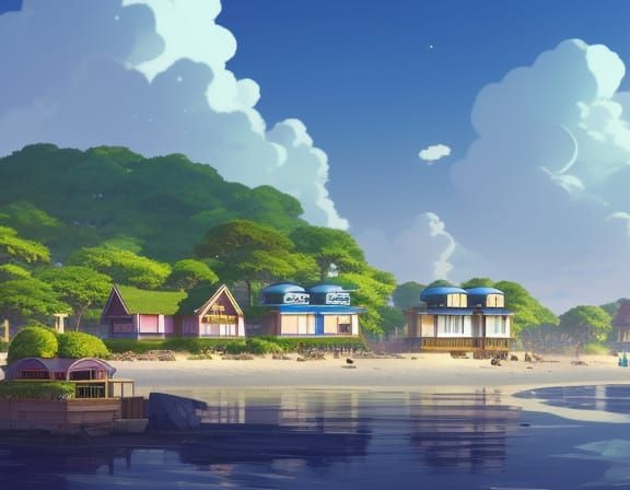 Beach village