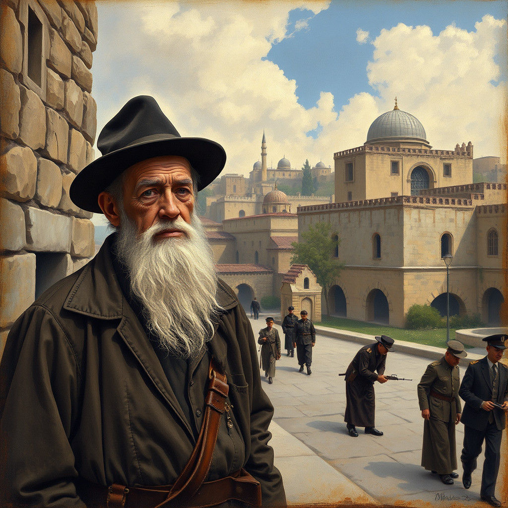 Hebron During World War I: An Elderly Jewish Recruit